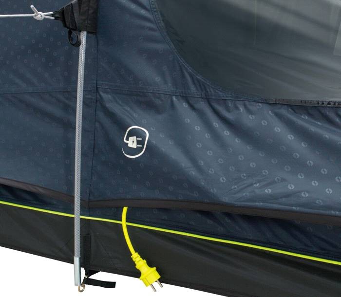Tente familiale Premium avec fermeture magnétique des portes et système pour obscurcir les pièces