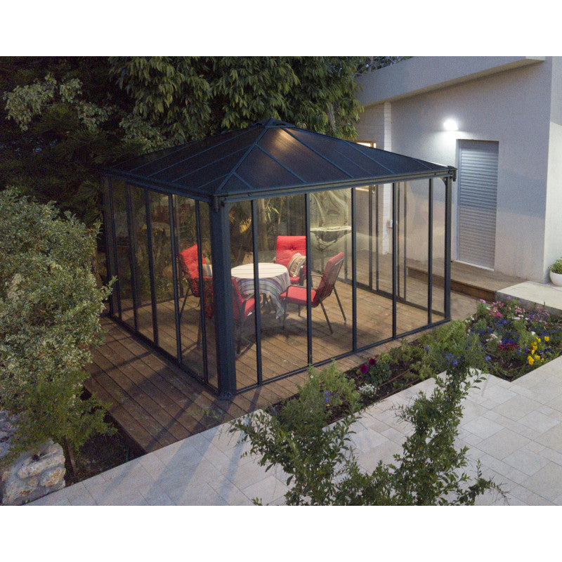 Ledro 3600 - Pergola fermée en aluminium et polycarbonate