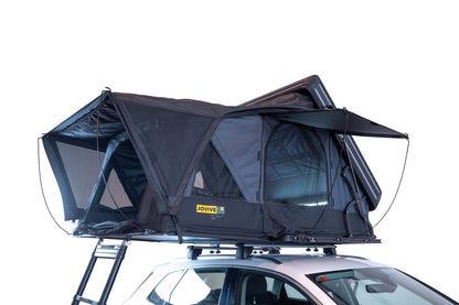 Tente de toit Chest M pour voiture avec un couvercle rigide en aluminium