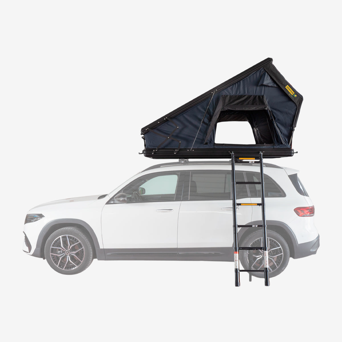 Tente de toit Easy XL pour voiture -  résistant à l'eau - avec éclairage et connexion USB