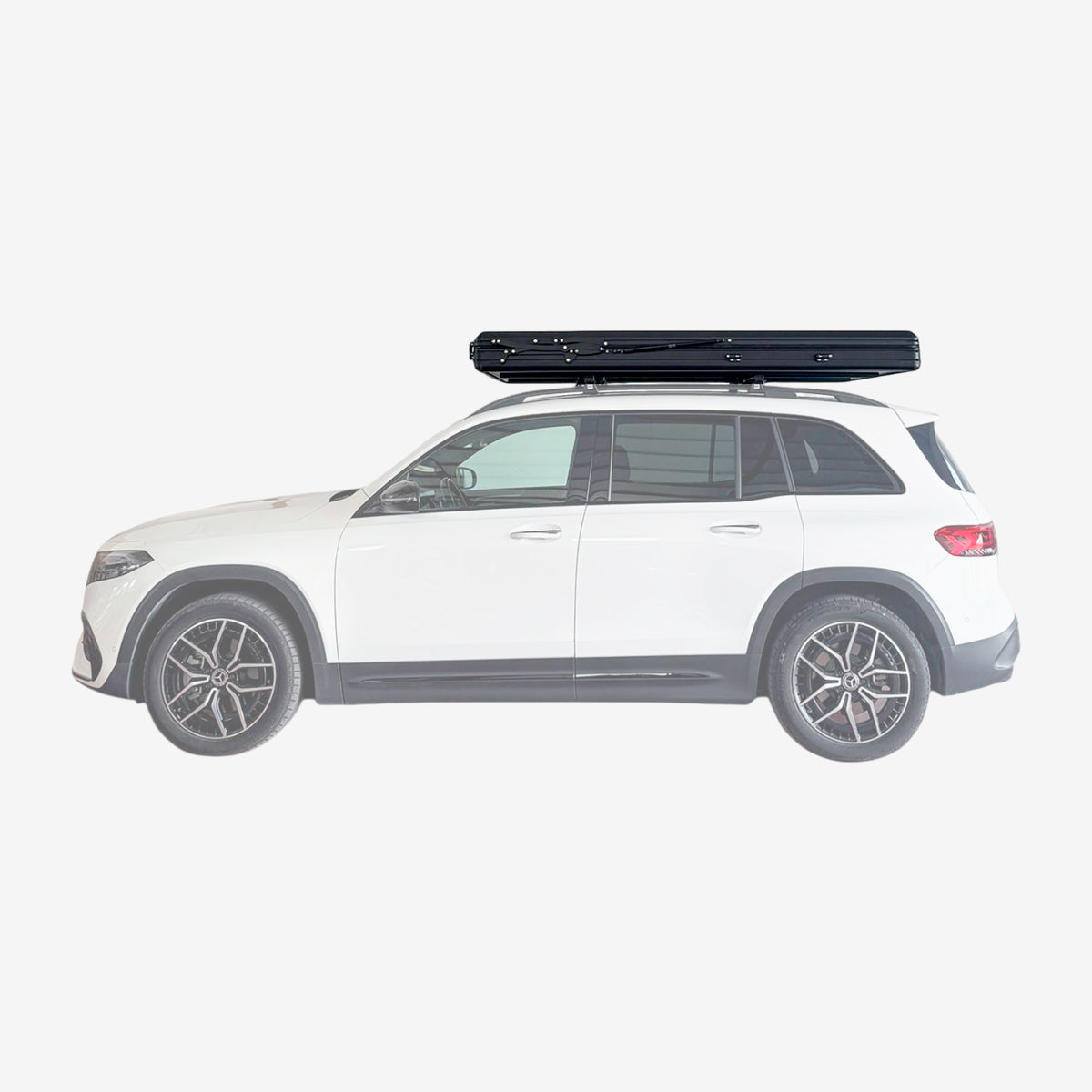Tente de toit Easy XL pour voiture -  résistant à l'eau - avec éclairage et connexion USB