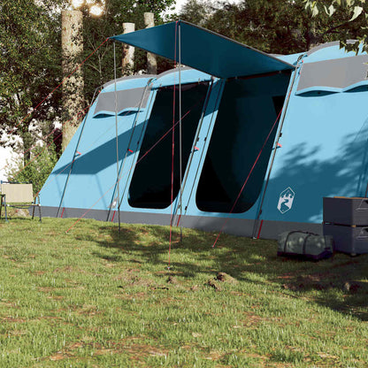 Tente tunnel familiale de 8 personnes avec port E et 2 poches de rangement