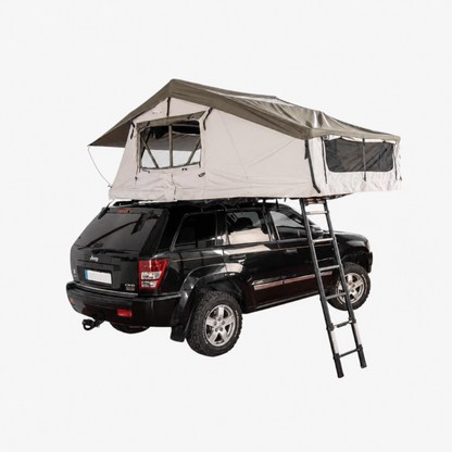 Tente de toit Adventure XL pour voiture avec système antivol et semi-rigide