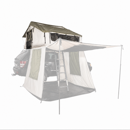Tente de toit Adventure XL pour voiture avec système antivol et semi-rigide