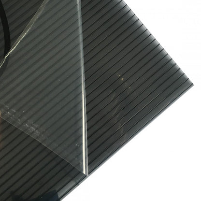 Abri voiture en aluminium anthracite 3 x 5,05 m et polycarbonate de 6 mm
