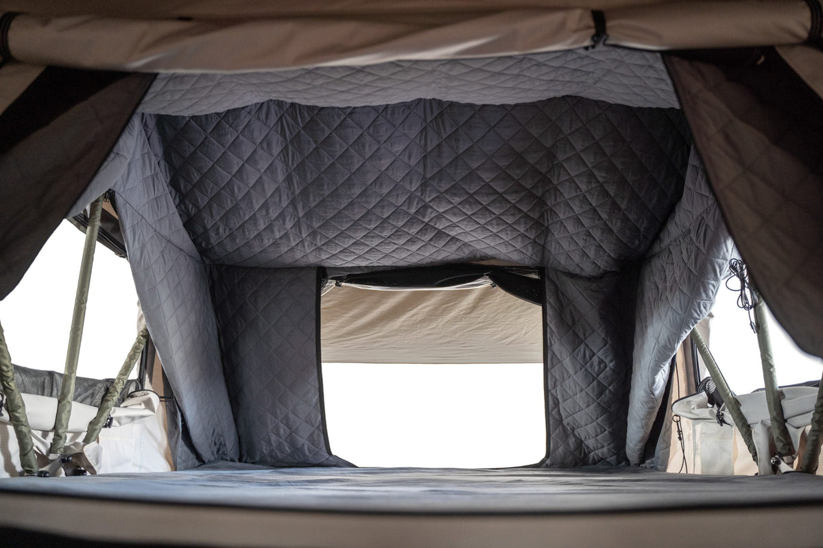 Tente de toit Adventure XL pour voiture avec système antivol et semi-rigide