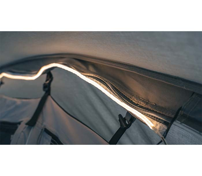 Tente Denver pour 6 personnes avec système d'éclairage Outwell et système de tiges PowerTec
