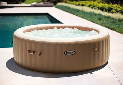 Spa gonflable Bubble massage Sahara pour 4 personnes