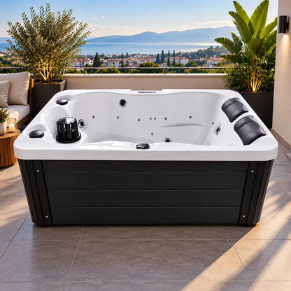Spa d'hydromassage FRA 1620 – 175 × 110 × 72 cm avec bluetooth et radio