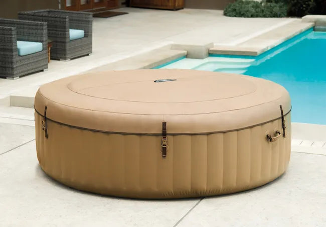 Spa gonflable Bubble massage Sahara pour 4 personnes