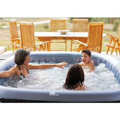 Spa gonflable Tekapo Square pour 4 personnes avec boîtier de commande intégré
