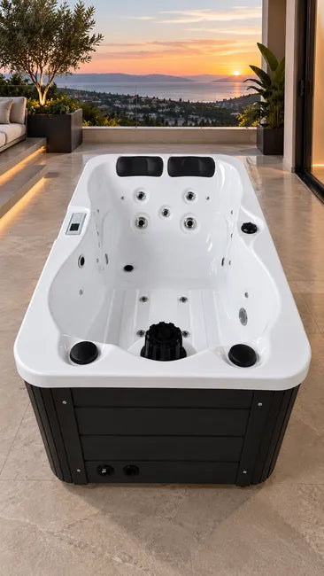 Spa d'hydromassage FRA 1620 – 175 × 110 × 72 cm avec bluetooth et radio