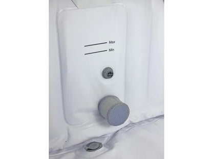 Spa gonflable Monac en PVC - 6 personnes - taupe/crème