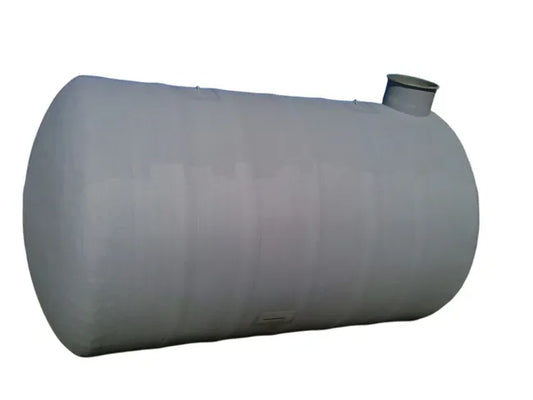Réservoir d'eau horizontal enterré, 10 000 litres - Polyester - diamètre 2,12 m | longueur 3,27 m