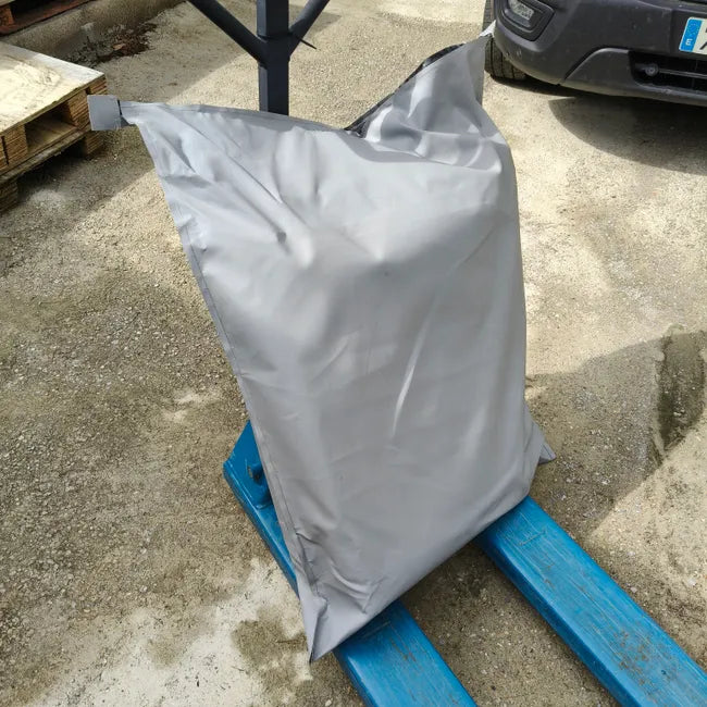 Réservoir d'eau flexible en bâche PVC double couche renforcée de 15 000 litres