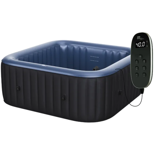 Spa gonflable Tekapo Square pour 4 personnes avec boîtier de commande intégré